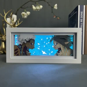 AOT | Eren vs Reiner Anime Lamp Box